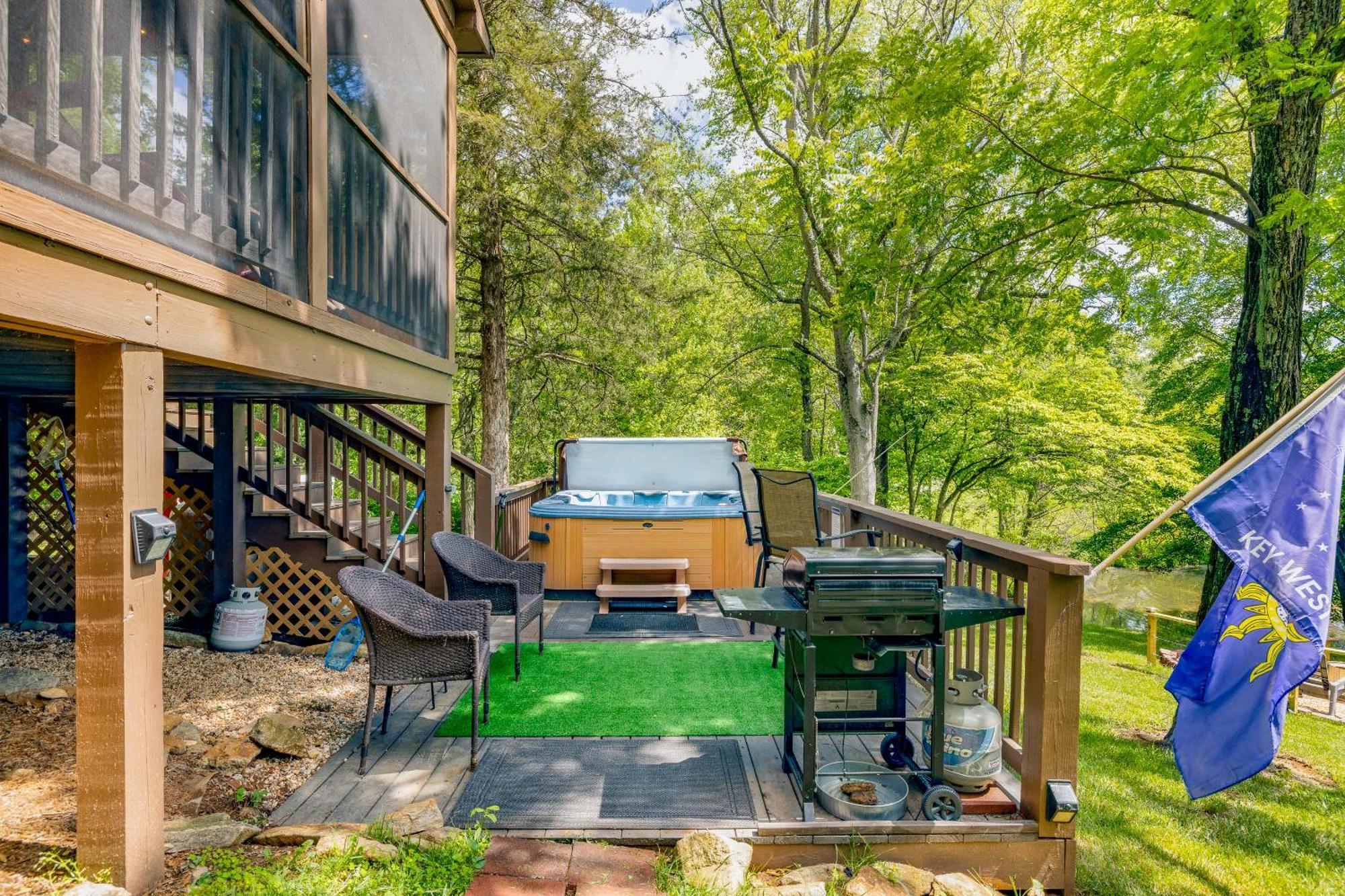 Waterfront Cabin 20 Mins To National Park & Massanutten! Stanardsville Екстер'єр фото