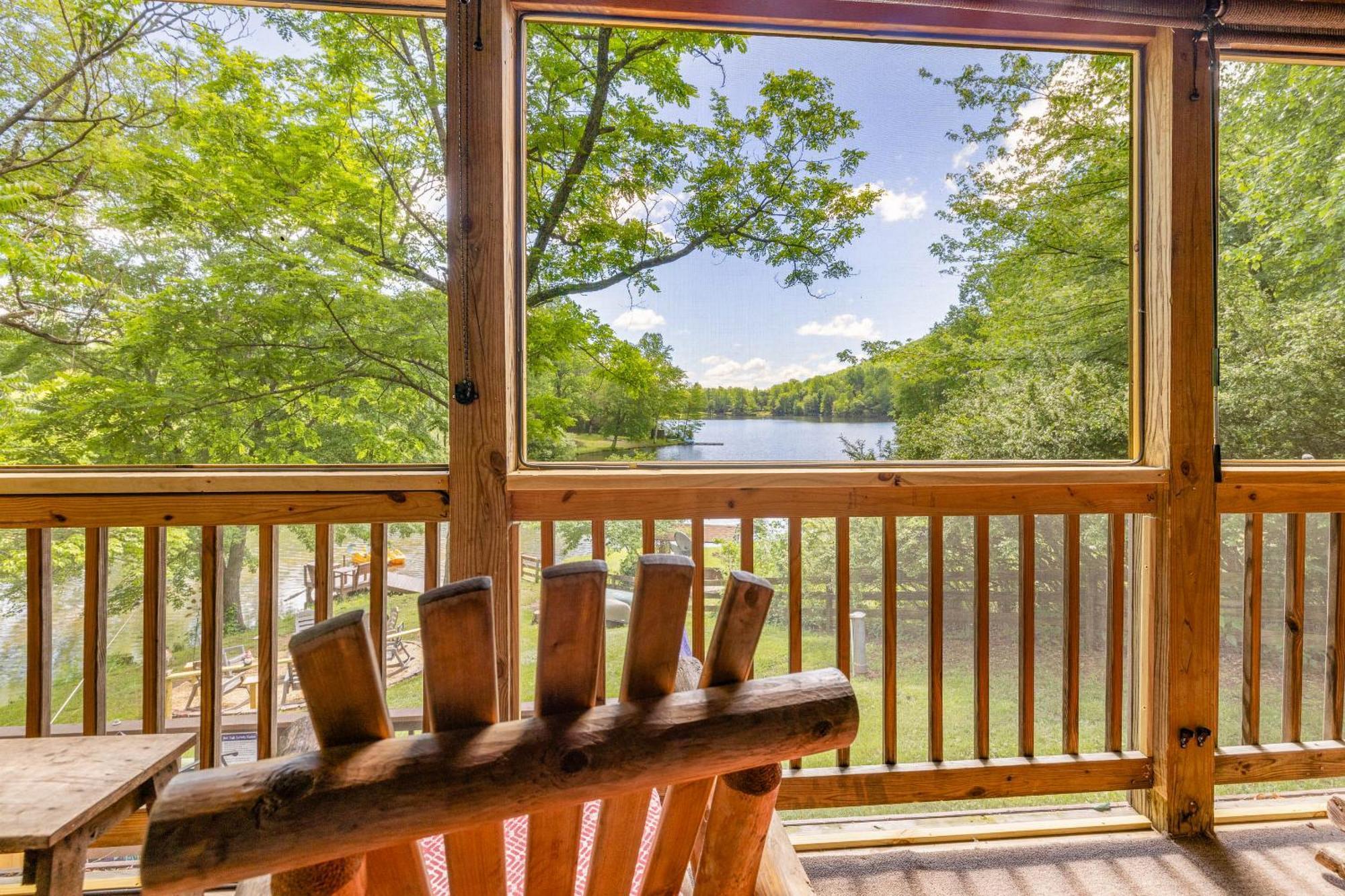 Waterfront Cabin 20 Mins To National Park & Massanutten! Stanardsville Екстер'єр фото