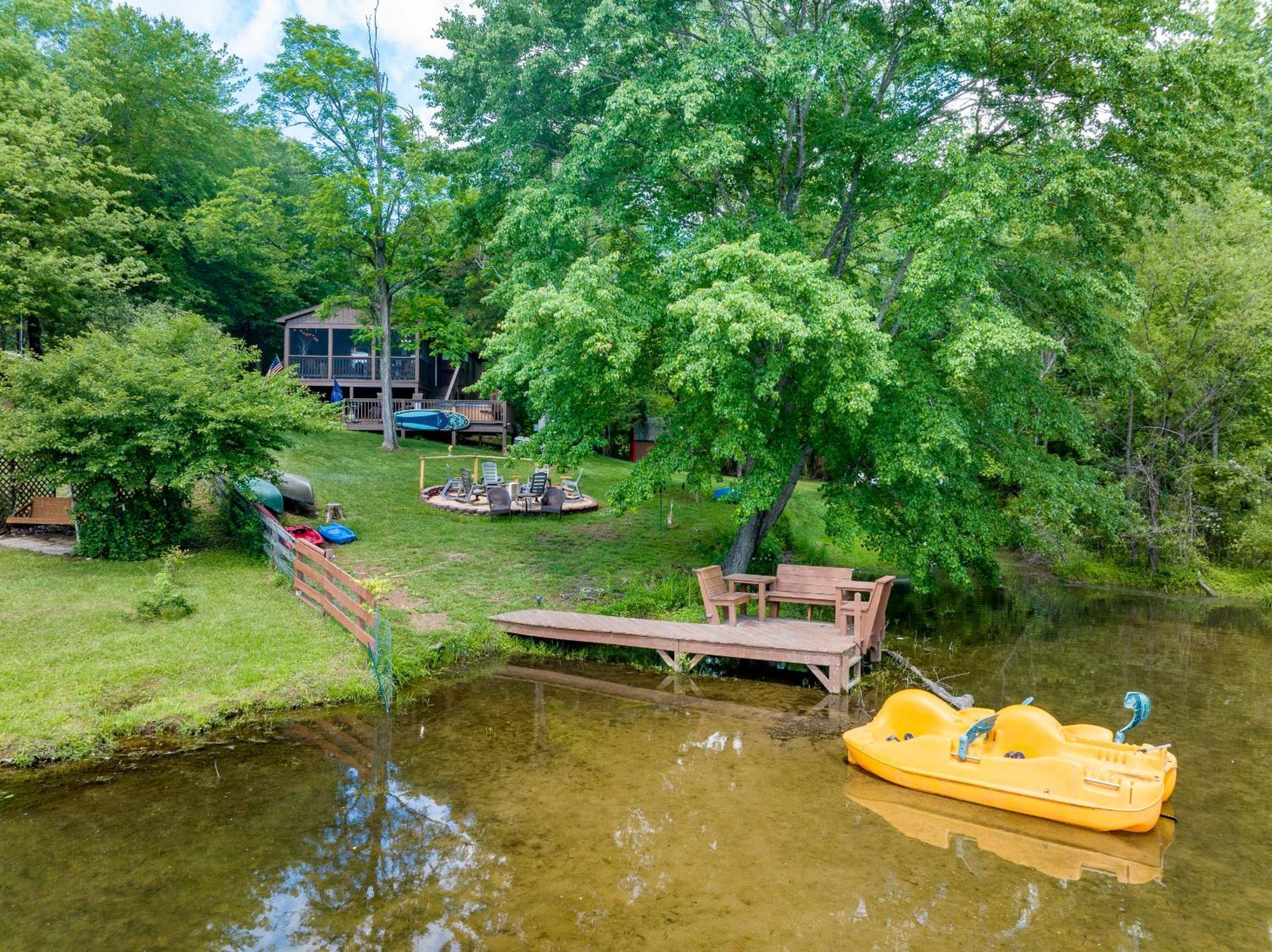 Waterfront Cabin 20 Mins To National Park & Massanutten! Stanardsville Екстер'єр фото